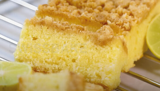 How to make Gluten-Free Lemon Crumble Cake